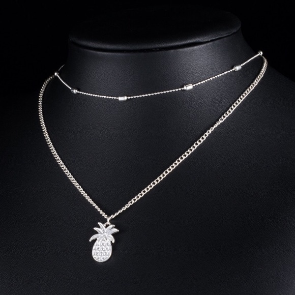 boutique Jewelry - Pineapple ♡ Layered Choker Necklace GIFT